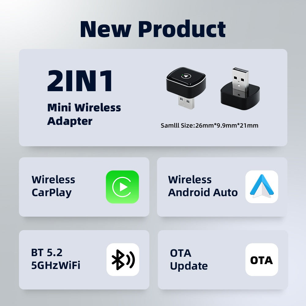 Trådløs carplay til bilen