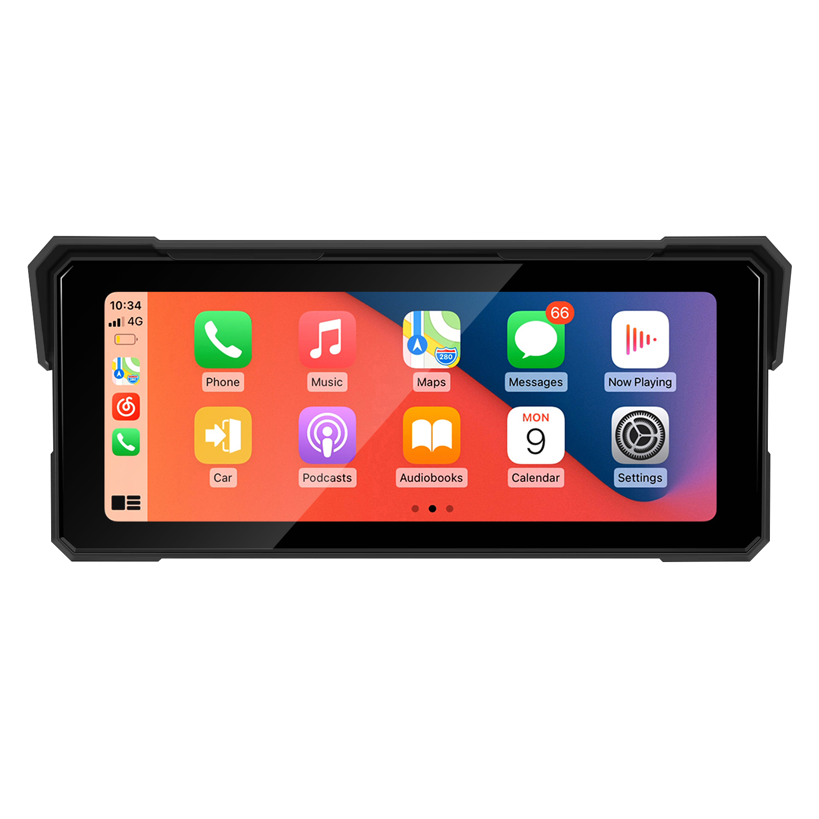 Navigationsskærm til MC - Trådløs Carplay/Android Auto