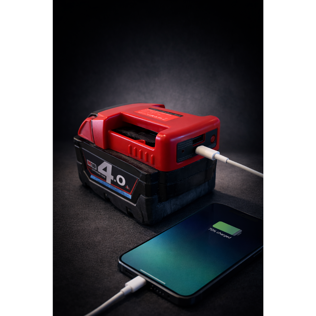 18V Milwaukee USB adapter