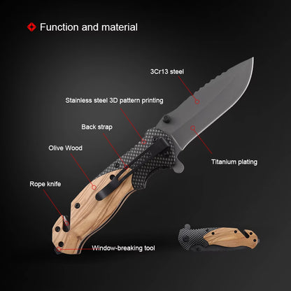 Jagt- & Friluftskniv - X50