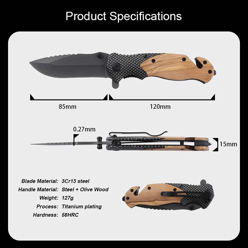 Jagt- & Friluftskniv - X50